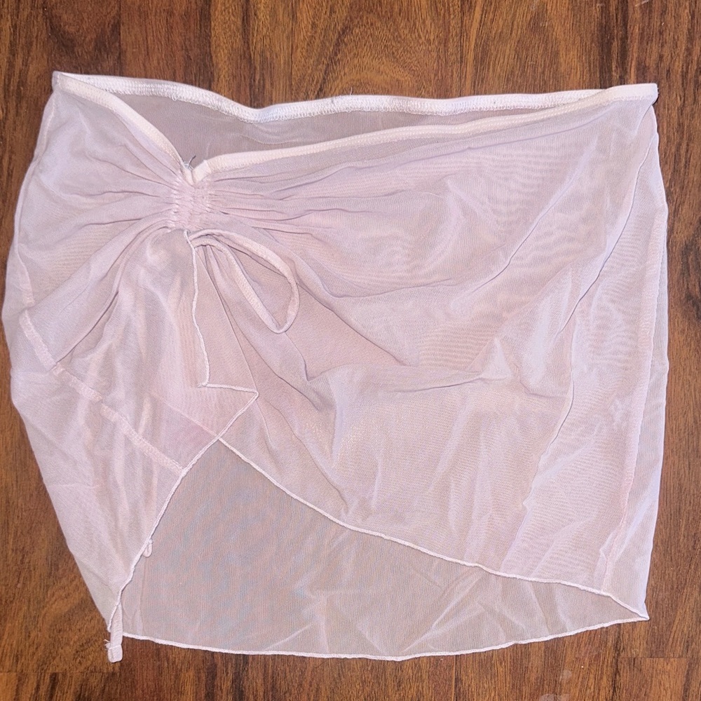 Fashion Nova Pink Swim Sarong